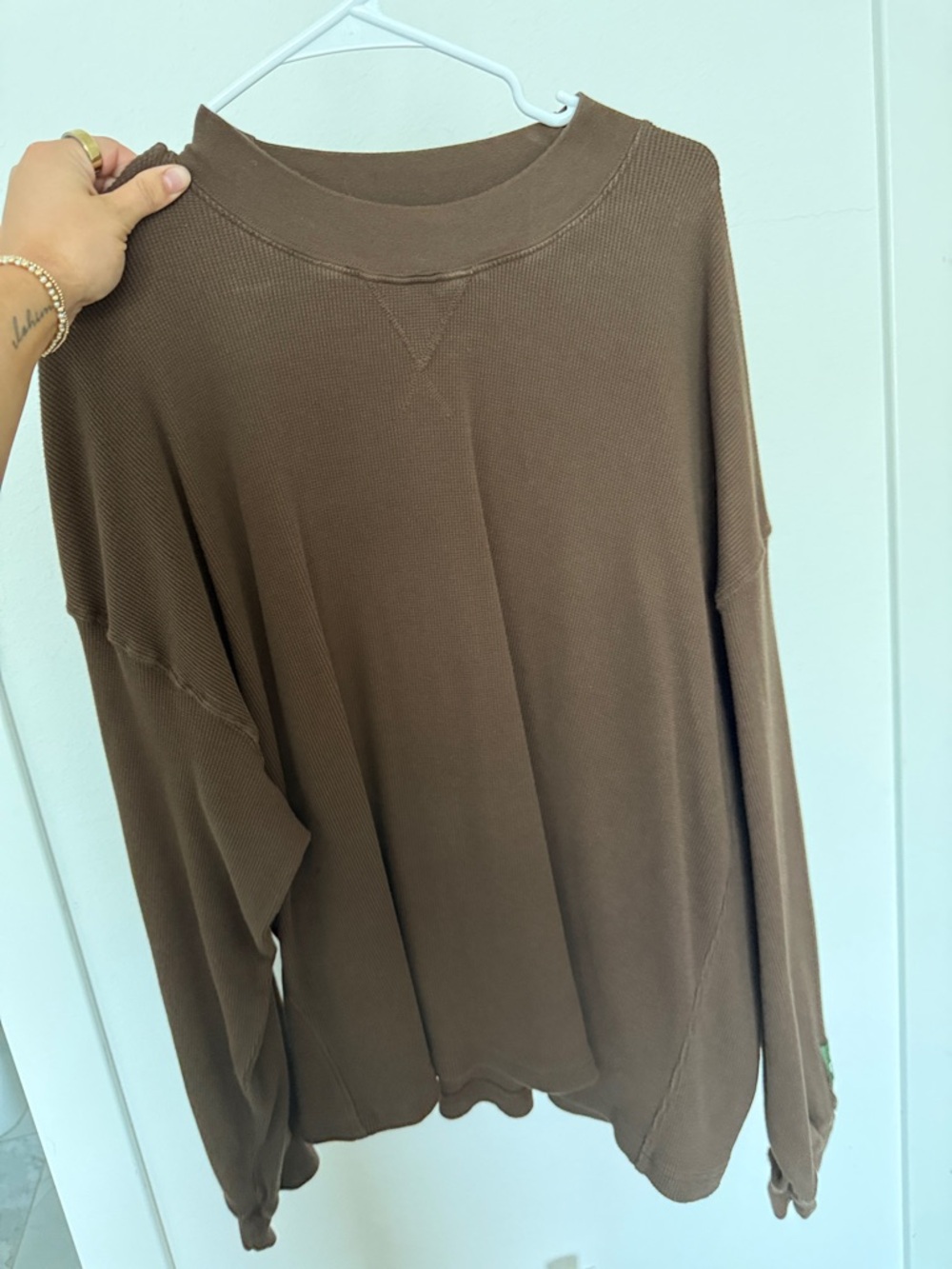 daily drills thermal crewneck